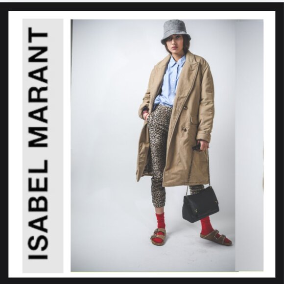 Bob Haley Isabel Marant in grey denim. main image 3